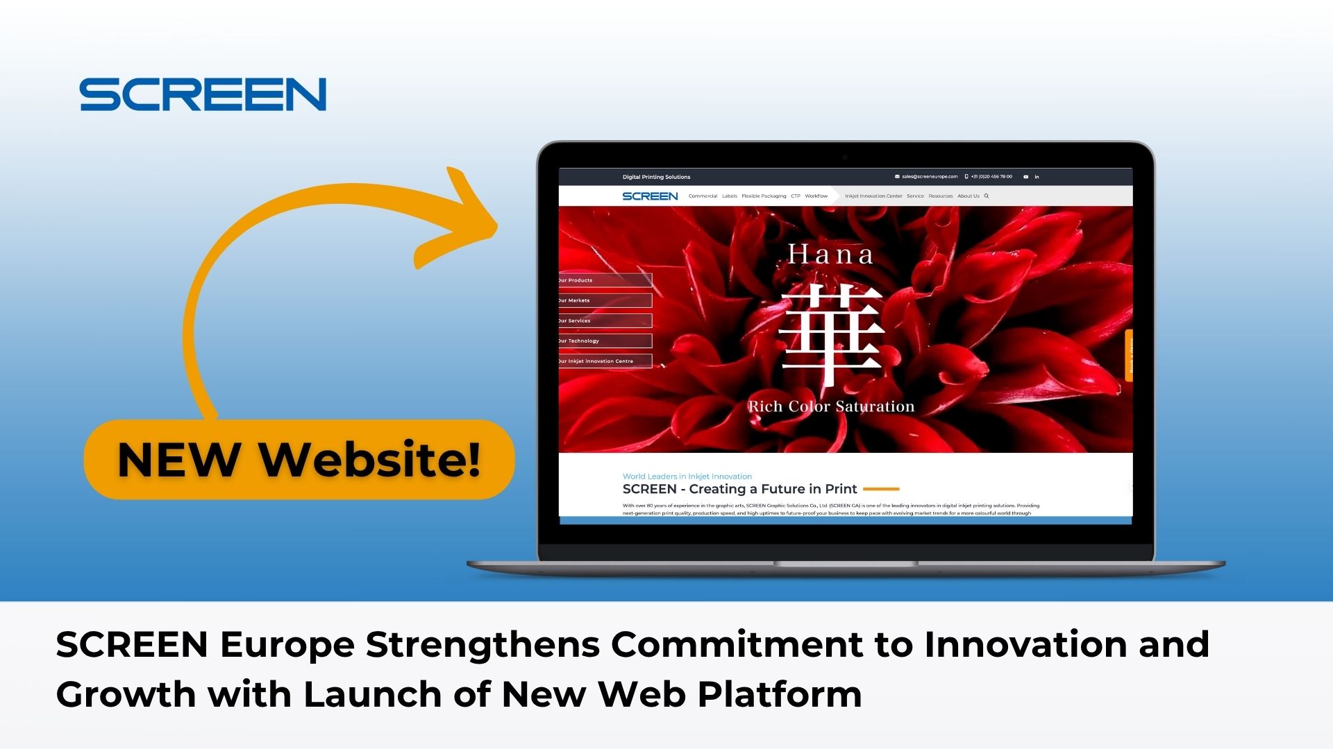 New Website for Website