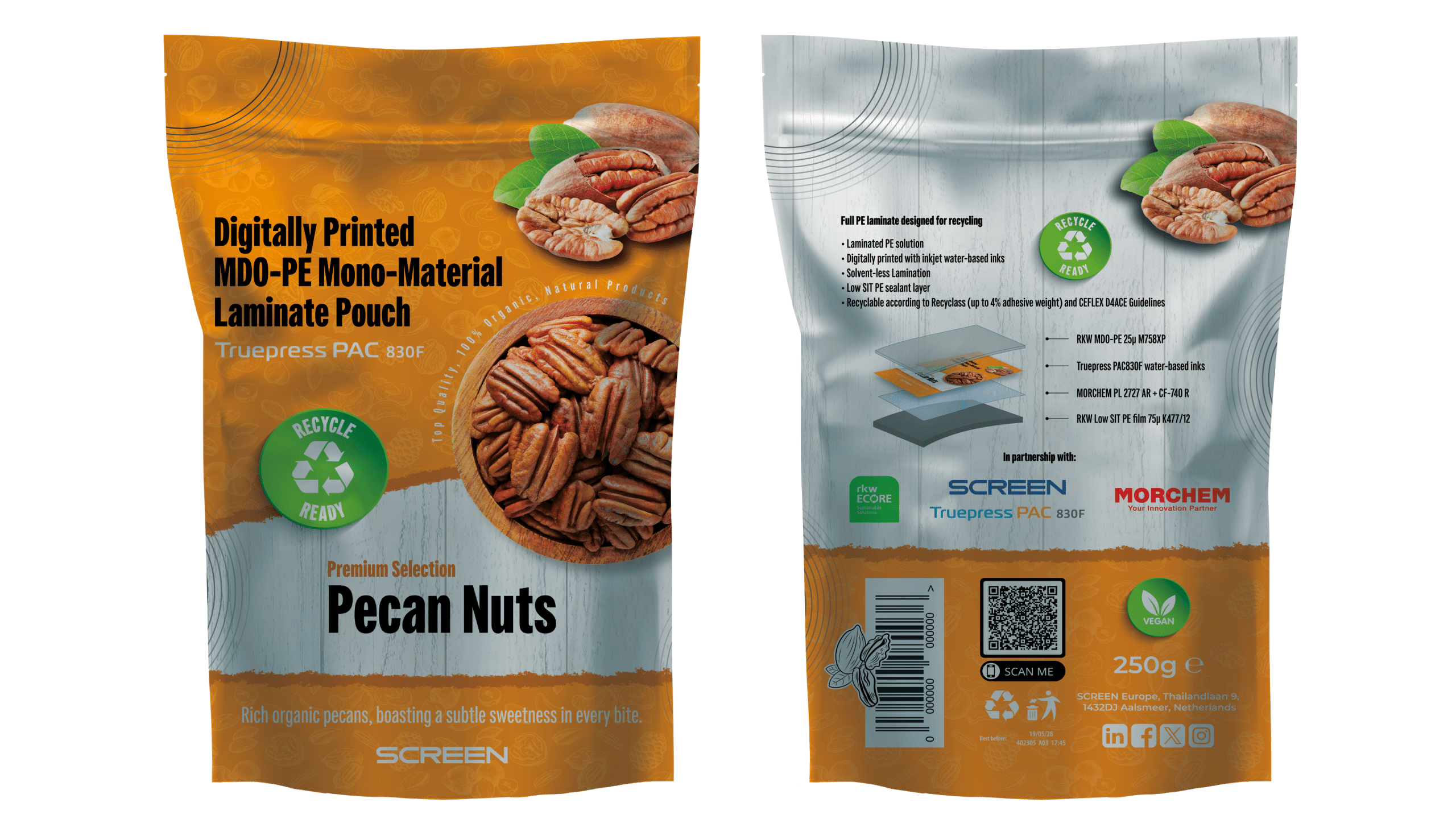 Pouches Truepress PAC 830F